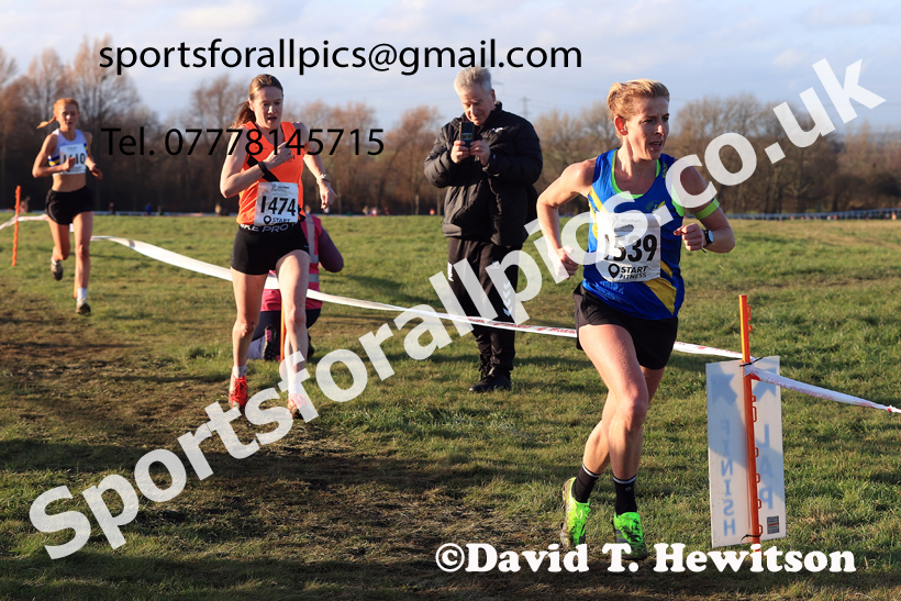 Senior Womens 2026 Northern Cross Country Champs., Pontefract Racecourse, Pontefract. Photo: David T. Hewitson/Sports for All Pics